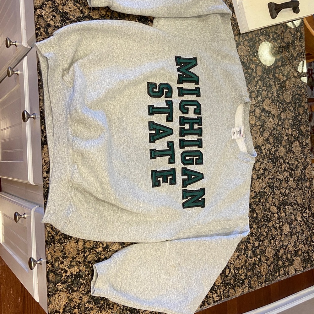 Michigan state crewneck sweatshirt